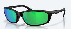 Costa Del Mar Brine II Black / Green Mirror 580g POLARIZED 59 mm Sunglasses