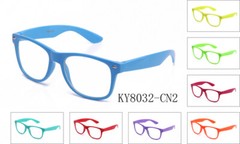 Clear Lens Glasses Fashion Designer Vintage Fun Retro Neon Colorful Party UV400