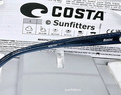 COSTA DEL MAR teal/silver mirror BIMINI polarized 580G sunglasses NEW IN BOX!