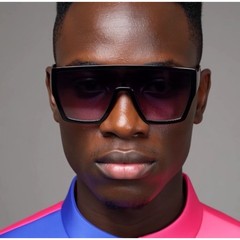 Men Fashion Sunglasses Pink Burgundy Ombre Lens Square Frame Shield Sunnies 2026