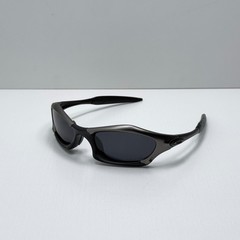 Oakley Splice Sunglasses Gunmetal Black Frame Black Lens Triple Black