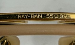 Ray-Ban RB3138 Shooter B&L G15 Glass Italy Arista 55□09 Transitional Rare