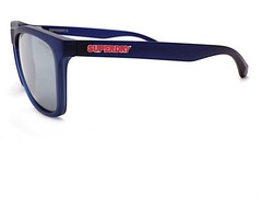Superdry SDS 5015 Sunglasses Matte Dark Blue with Silver Mirrored Lenses 106