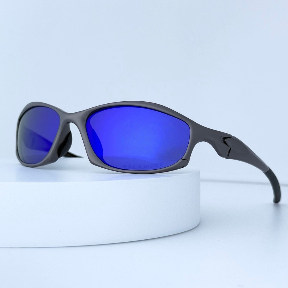 Oakley Hatchet X-Metal Sunglasses Purple Polarized Lens Vintage Y2KIN BOX