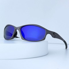 Oakley Hatchet X-Metal Sunglasses Purple Polarized Lens Vintage Y2KIN BOX
