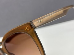 Maje Sunglasses Women Brown Large Lens Round Square NP:175€