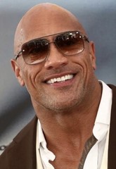Popular Brand Designer Men Business The Rock Sunglasses Celebrity Dwayne Johnson