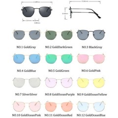 Small Retro Square Glasses – Polycarbonate Alloy UV400 Coating Eyewear Accessory