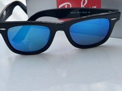 NEW Ray-Ban RB2140 Original WAYFARER 901/17 BLUE MIRROR Sunglasses 50mm