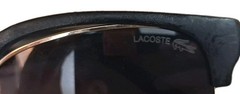 Lacoste Sunglasses Black Gold Frame With Case Repair Needed Authentic