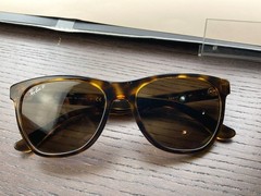 RAY BAN Sunglasses RB 4184 710/83 54-17 2N Glossy Tortoise Brown Italy FRAMES