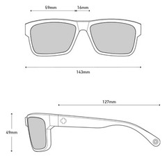 Spy Optic FRAZIER Sunglasses – MATTE CAMO Tort / Happy BRONZE Lens NEW