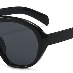 Men Women Oval Tinted Myopia Nearsighted Glasses Outdoor Shade Sunglasses New