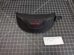 Bolle Wrap Around Black Sunglasses Excellent Condition Unknown Model
