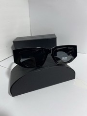 PRADA PR 09ZSF 1AB5S0 Black Grey Men’s 54mm Sunglasses