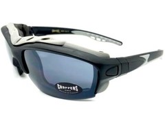 Mens MOTORCYCLE BIKER Day Riding Protective Padded SUN GLASSES GOGGLES Dark Lens