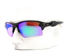 Oakley Flak 2.0 XL Sunglasses Shiny Black Prizm Golf Lens OO9188-0559 with Case