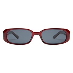 I-SEA SAVOY WOMEN’S POLARIZED SUNGLASSES OXBLOOD / SMOKE POLARIZED LENS
