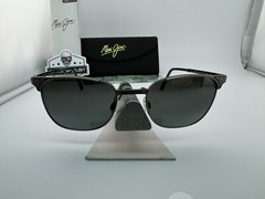 MAUI JIM STILLWATER MJ 706-17C PEWTER NEUTRAL GREY POLARIZED FOLDING SUNGLASSES