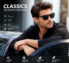 Polarized Sunglasses UV400 Men Women Driving Fishing Outdoor Sports Glasses