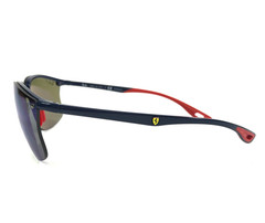 Ray-Ban x Scuderia Ferrari Sunglasses RB4322-M F606/H0 Polished Blue Red Frames