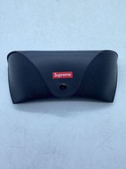 Supreme Blue Plastic Sunglasses Unisex Fashion Eyewear Made in China