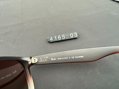 Ray-Ban RB4165 Sunglasses Gradient Frame Polarized Brown Lens