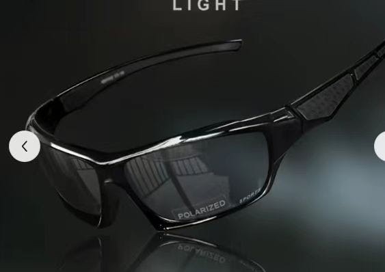 New 2025 Polarized Vertex Men AntiGlare Fishing Cycling Driving Sport Sunglasses