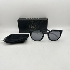 Oakley HSTN Irregular Round Prizm Mirror Sunglasses OO9242 Black
