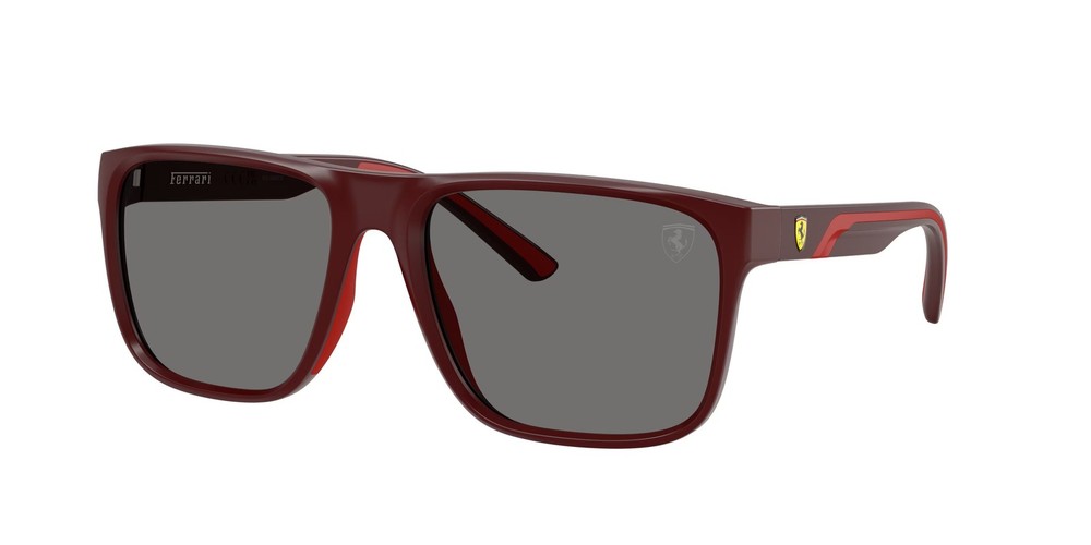 FERRARI SCUDERIA FZ6002U 530 81 Bordeaux Grey Polarized 59 mm Men’s Sunglasses