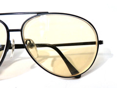 Serengeti Drivers 5222C, Japan Vintage Aviator Sunglasses Black metal frames