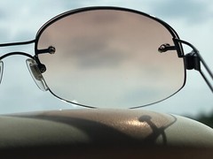 Sama – Free Blue – Grey Frame – Blush Gradient Lenses