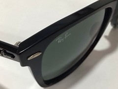 RAY-BAN Men’s WAYFARER RB 2140 901 SUNGLASSES / Hand Made In Italy K (54-18 3N)
