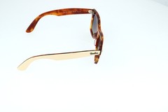 Ray-Ban Wayfarer Polished Beige On Havana Sq Sunglasses RB2240 1443/71 50-22-150