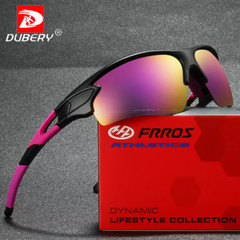 DUBERY Men Women Polarized Sports Sunglasses Fishing ​Riding Windproof Goggles