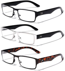 Fashion Sport Designer Square Clear Lens Non Prescription Women Men Eye Glasses
