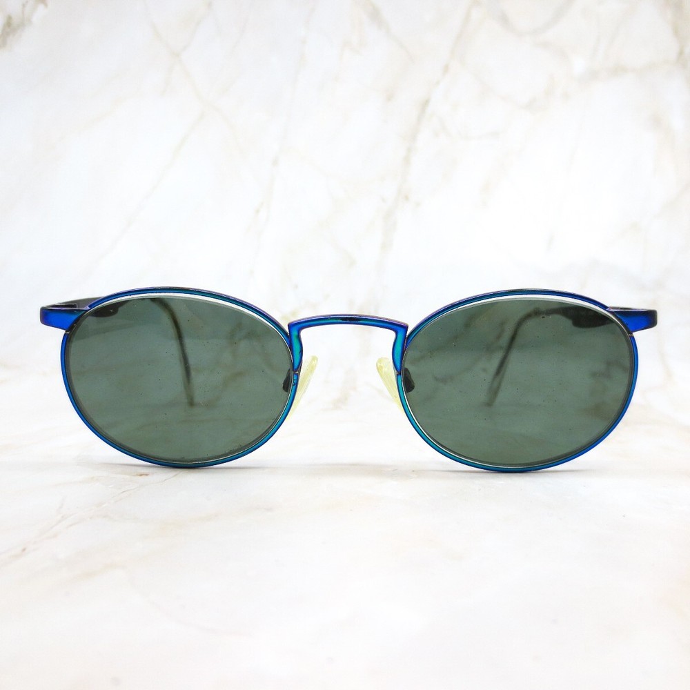 Charmant Sunglasses Frame 4916 Unisex Adults Royal Blue Full Rim Round 50-21-140