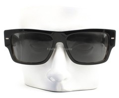 Dolce Gabbana Sunglasses DG4451-F 3403/87 Black on Grey Havana with Case