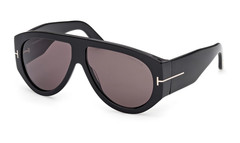 TOM FORD TF 1044 Bronson Sunglasses 01A Black – Gray lenses 60 New