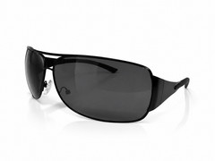Men’s Oversized Aviator Shield Sunglasses Black Frame Dark UV400 Lens Sport