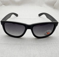 Men’s Sunglasses RB4165 622/T3 55mm Ray-Ban Justin Rubber Black Grey Gradient