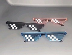 Thug Life Party Blue, Orange And Black Sunglasses