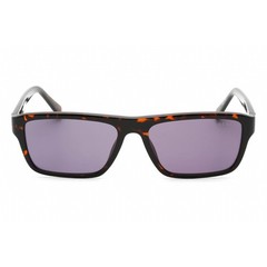 Guess Men’s Sunglasses Dark Havana Injected Propionate Rectangular GU00085 52Y