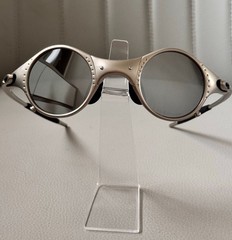 Oakley X-Metal Mars Silver Frame Silver Lens Sunglasses, Unisex, Rare Model*