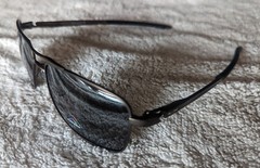 Oakley GAUGE 6 OO6038-0657 sunglasses NEW IN BOX Pewter Black PRIZM POLARIZED