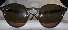 Ray-Ban RB 2180 710/73 Sunglasses Gloss/Havana Brown Tinted 49mm w/case NEW