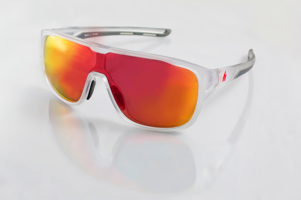 Sunset Revo, weightless running sunglasses, anti-fog, REVO coated lens, nonslip