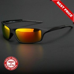 Wrap Sports Sunglasses Outdoor Cycling Driving Fishing Glasses UV400 USA Seller