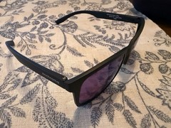 EnChroma Tilden Men’s Sunglasses Black Frame Mirrored Lens – Color Blind Glasses