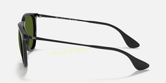 Ray-Ban Erika Classic RB4171 54-18 Black G-15 Green Polarized Sunglasses UV